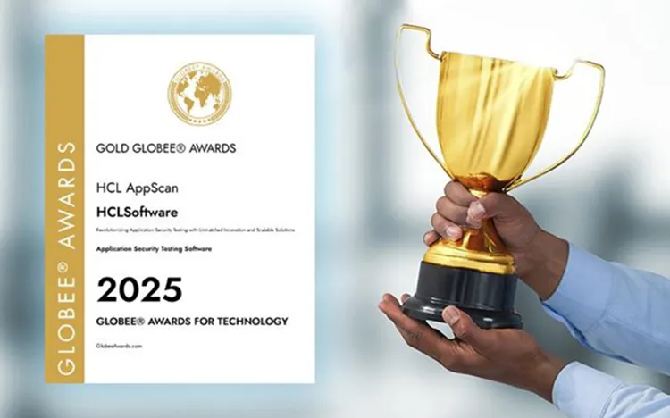HCL AppScan Wins Gold at the 2025 Globee® Awards for Technology!