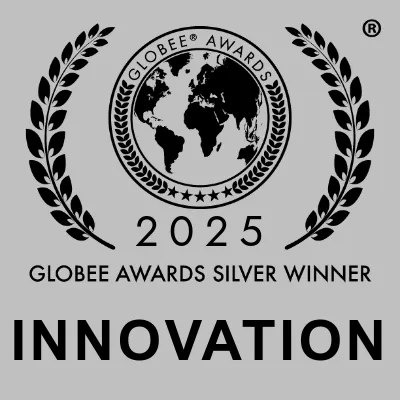 Globee Awards trophy badge recognizing HCL BigFix for innovation in unified endpoint management, security, and compliance
